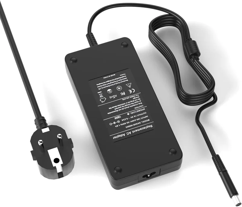 180W 19,5V laddare för Dell Dock WD15 WD19 WD19S WD22TB4