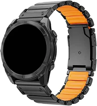 26 mm titan snabbkopplingsarmband for Garmin klocka Fenix 8 7X Pro Tactix7 EPIXPro 51mm Enduro 3 2 Instinct 2X 50mm metallarmband