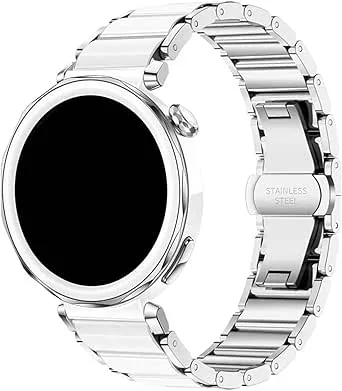 18mm keramik+metallarmband for Huawei Watch 5 GT5Pro 42mm GT6 41mm armband for Huawei GT5 GT4 ersättande armband tillbehö
