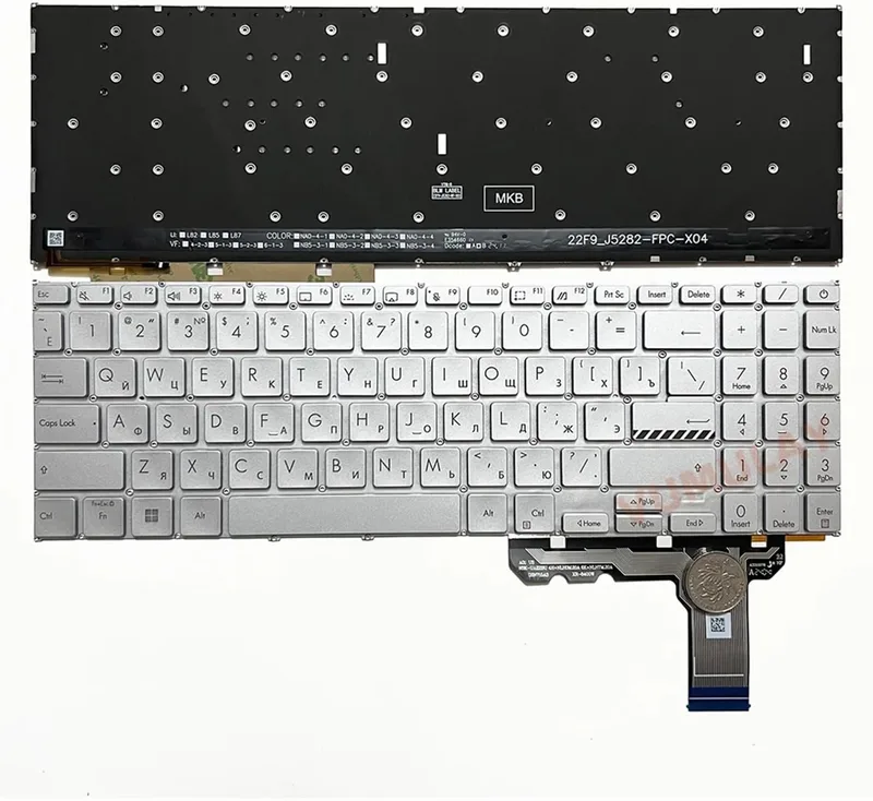 Tangentbord kompatibelt med Asus Vivobook