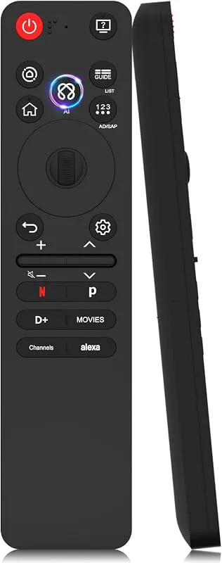 AI magisk fjärrkontroll MR25GA LG fjärrkontroll för smart TV, LG TV-fjärrkontroll med AI magisk röst och pekare funktion