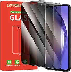 LZYFZEA 3-pack Privacy Skärmskydd för Samsung Galaxy