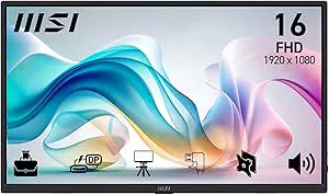 MSI PRO MP165DE E6 15,6 tum bärbar bildskärm