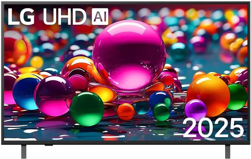 LG 50" UA75 4K LED-TV med α7 AI Gen8-processor, HDR-stöd, webOS 25, Bluetooth Surround och Filmmaker Mode