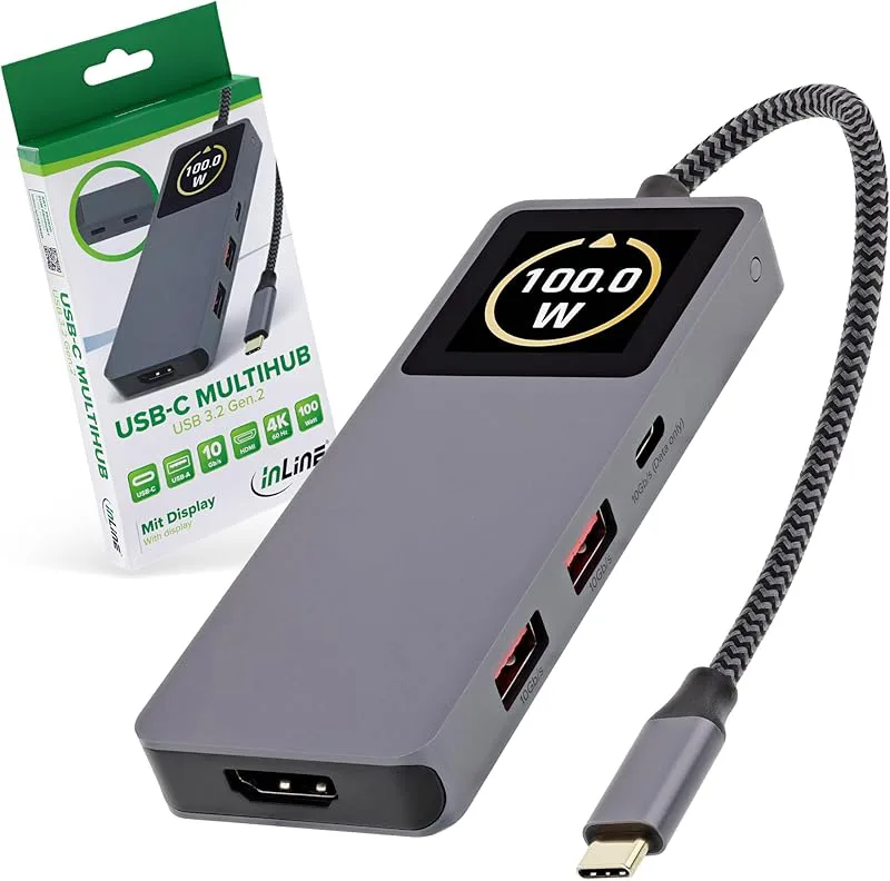 Inline USB 3.2 Gen.2-hubb