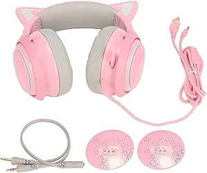 CFTGIW Gaming Headset Cat Ear Headphone 3