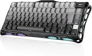 GravaStar Mercury K1 QWERTZ 75 % mekaniskt speltangentbord färggradient svart