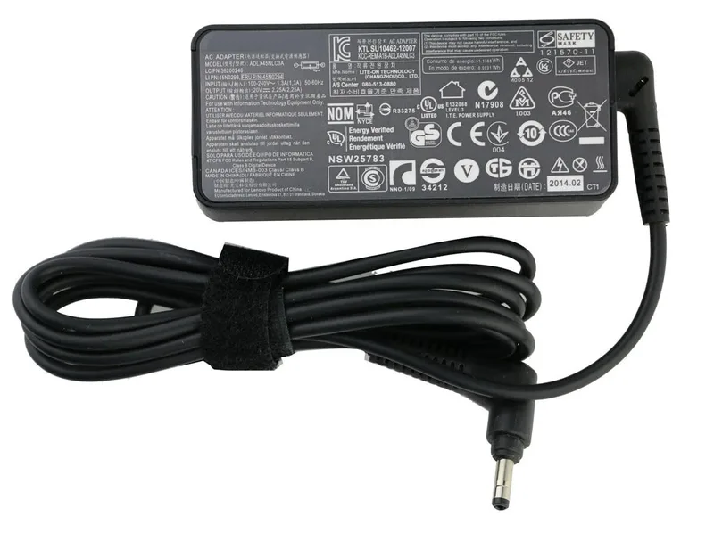 KJIUWIN 20 V 2,25 A 45 W laddare till Lenovo Yoga 510-14IKB 520-14IKB