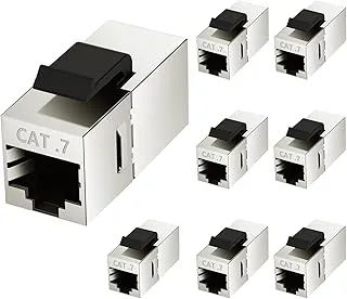 OFFCUP 5-pack 10 gbps Cat7 Keystone Jack-kopplingar