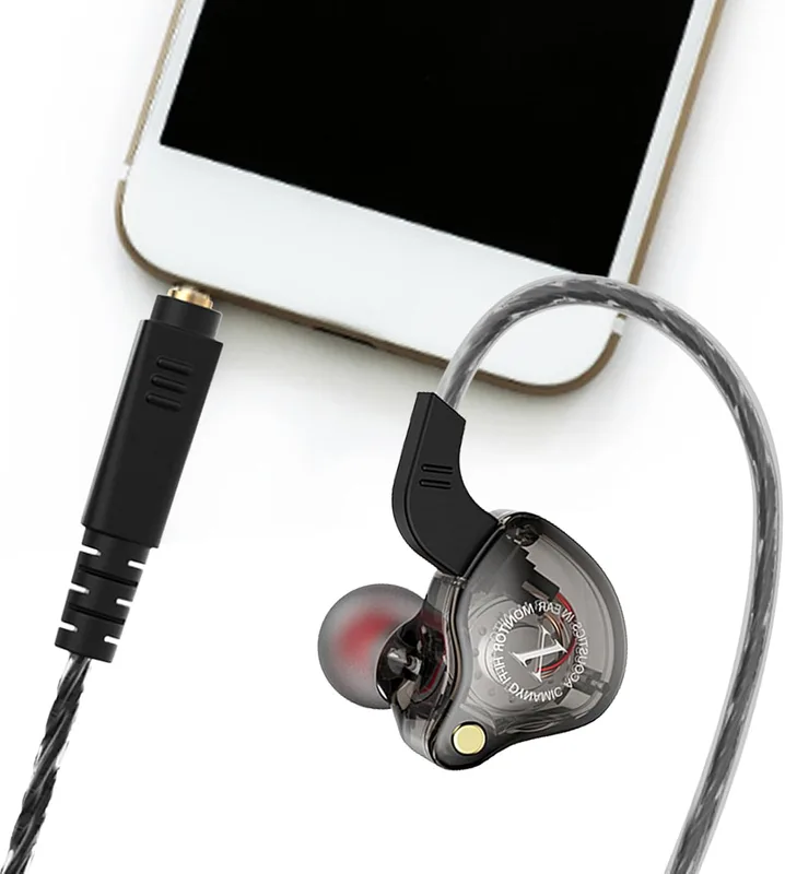 In-ear monitor hörlurar – trådbundna öronsnäckor med mikrofon
