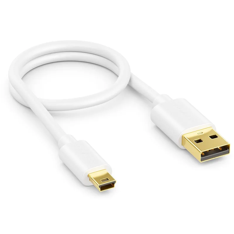 deleyCON 0,30m Mini USB 2.0 High‑Speed Kabel