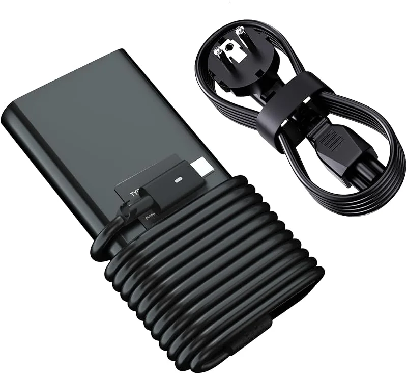 130W USB C laddare kompatibel med Dell Alienware M17 R3,X14 R1,x14 R2 (Intel),Pro Max 16 MC16250 14 MC14250,Precision 57