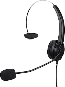 KIMISS Telefonheadset OmniDirectional Business Office Wired Call