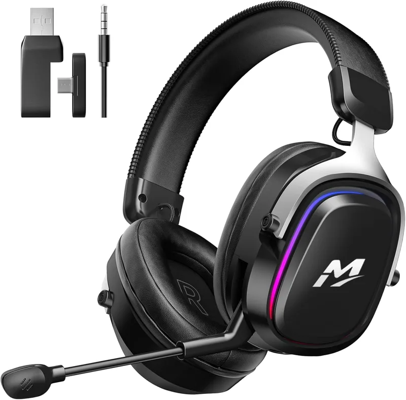 MANKIW Trådlöst Gamingheadset