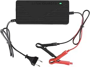 Batteriladdare för litiumjärnfosfat 14,6 V 10 A, hög effektivitet, LED-indikator, med överhettningsskydd, optimerad för LiFePO4-batteri