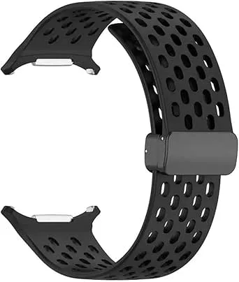Silikonfällbart spänne passar for Samsung Galaxy Watch 7 Ultra 47mm