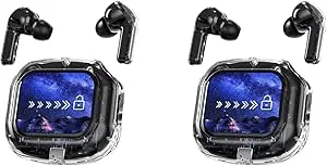 Uikdjgu 2X Trådlösa Bluetooth-Kompatibla Hörlurar