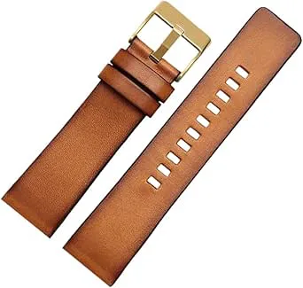 klockarmband i äkta läder