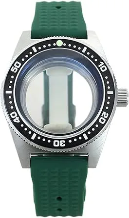 1 st 40 mm herrklocka med boett, armband, AR-kupol, safir