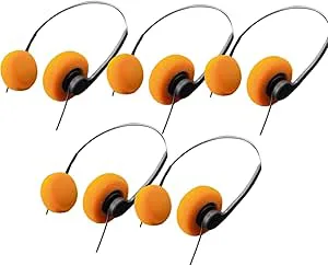 Generic Retro lätta over-ear stereohörlurar