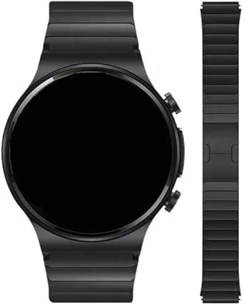 22mm metallrem i rostfritt stål som passar for Huawei Watch 3/GT2 Pro/Galaxy Watch 3/Gear S3
