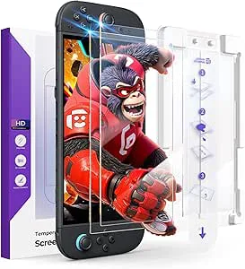 JSAUX 2-pack skärmskydd för Nintendo Switch 2 2025
