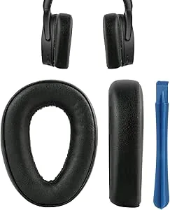 leruiyezs ersättningsöronkuddar för sennheiser epos öronkuddar hörlurar för sennheiser epos mjuk stoppning med minnesskum brusreducerande andas passar perfekt för PXC 550 550-II MB 660