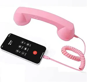 Generisch Generisk retro telefonhörlurar för mobiltelefon