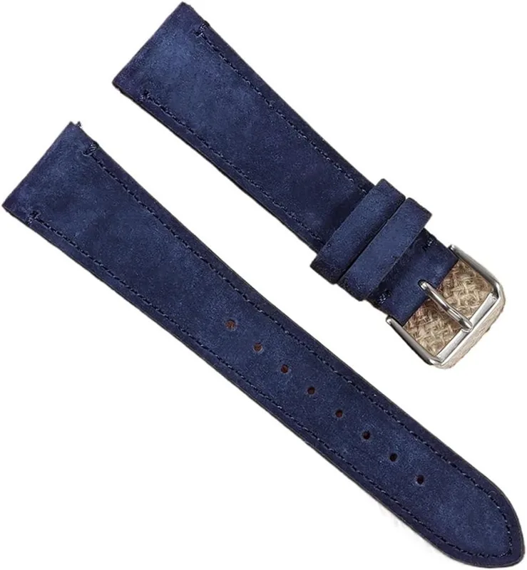 Mjukt Armband 20mm 22mm Snabbkoppling Brunt Klockarmband For Seiko For Omega Dam & Herr Tillbehör