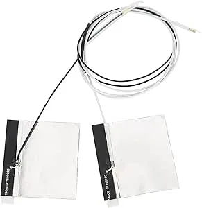 ZenithAur M.2 NGFF WiFi-antenn, ett par MHF4-antennkabel för WiFi 6/6E-kort som AX210 AX200 9260, Ersättningsintern Laptop WiFi-antenn