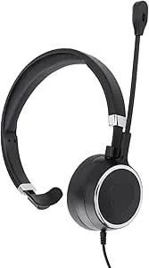 BONKZEBU Telefonheadset USB-kontakt Monaural Brusreducering Kundtjänst Hörlurar