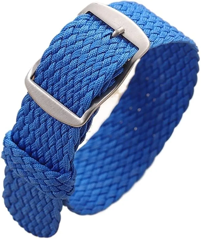 Klockarmband I Nylonvävt Material 14 Mm, 16, 18, 20, 22, For Perlon-armband