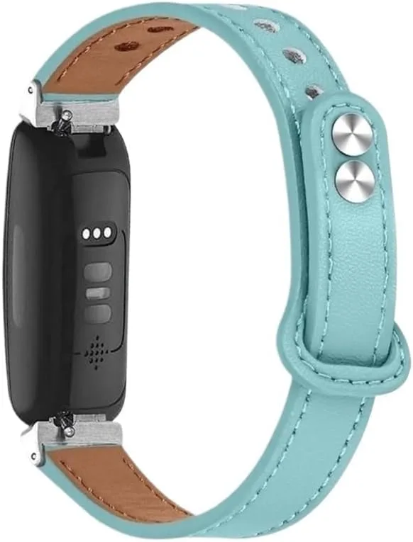 Läderrem Lämplig passform for Fitbit Inspire 3 2 Klockarmband kvinnor och män