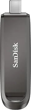 SANDISK Extreme PRO 256 GB högpresterande flashminne med USB Type-C