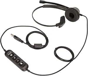 Tomantery USB Wired Business Headset Lätt ENC