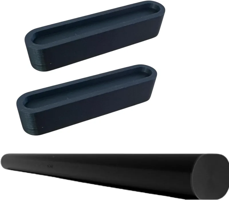 Set med 2 SoundBar-förstärkarfästen kompatibla med Sonos Arc och Arc Ultra (25 mm)