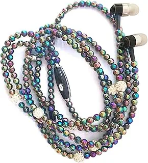 Dioche Smycken Pärlhalsband Hörlurar med Mikrofon