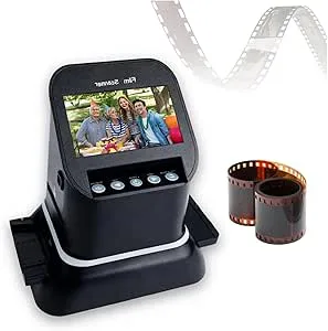 Högupplöst filmskanner for 35 mm och mellanformat diabilder
