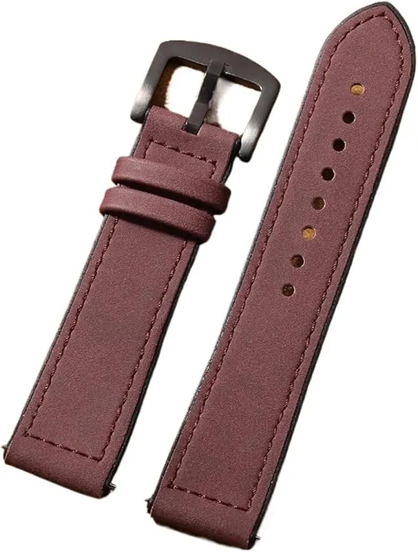 Lädersilikon Snabbkoppling Klockarmband Herr Damer Sportarmband