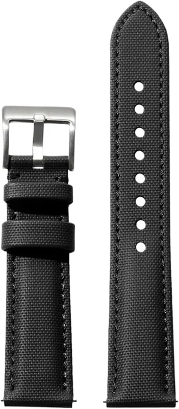 20mm Segeltygsläderarmband