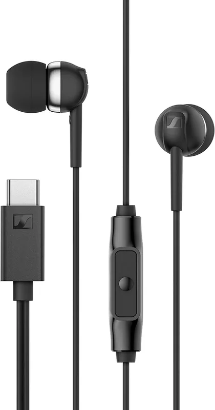 Sennheiser CX 80U in-ear hörlurar med integrerad fjärrkontroll – svart