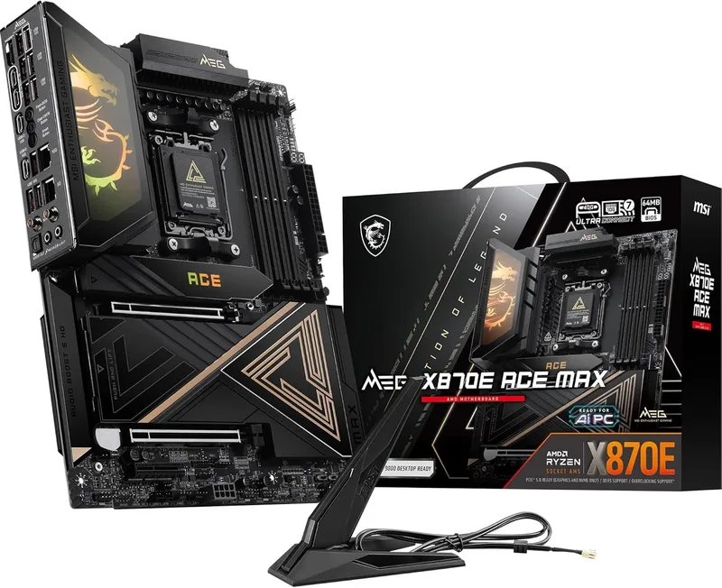 MSI MEG X870E ACE MAX moderkort, ATX