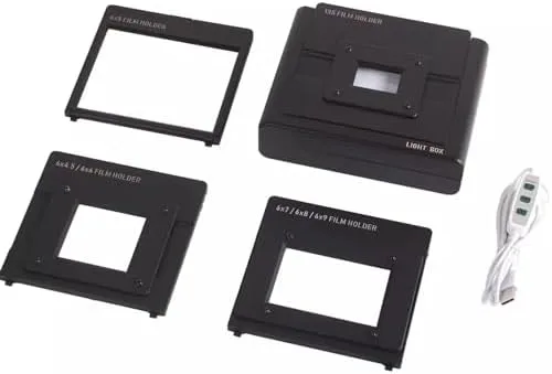 Mobil filmskanner, fotodiabilder, negativ och filmvisare