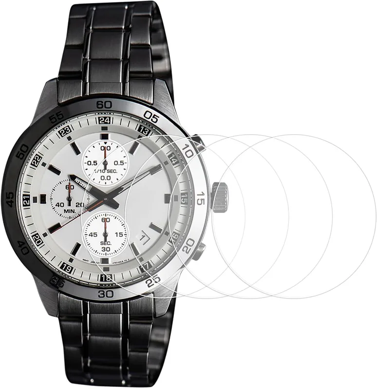 QUARKZMAN 4 st skärmskydd glas klocka 37 mm