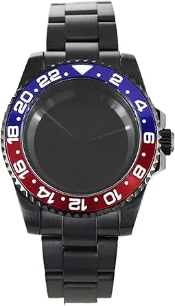 1pc 40mm 20ATM Watch Case Stainless Steel Strap For NH35 NH36 NH34 NH38 4R36 8215