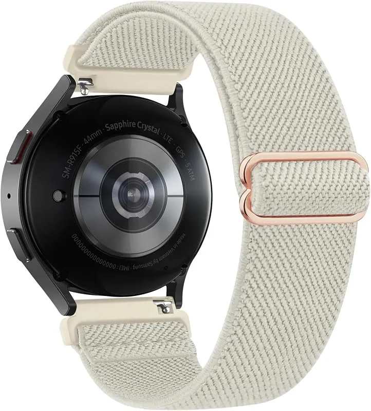 Elastiskt nylonarmband for Samsung Galaxy Watch 7 6 4 5 40mm 44mm/5 Pro/4 42mm 46mm 47mm/Active 2/Watch 3