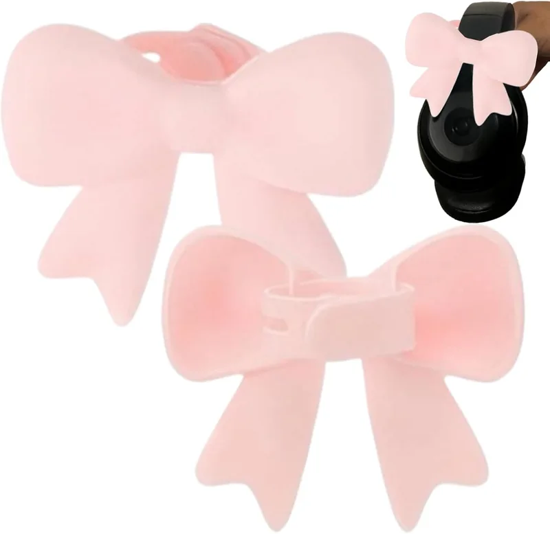 Hörlursprydnad - 3D Silikon Rosett Form