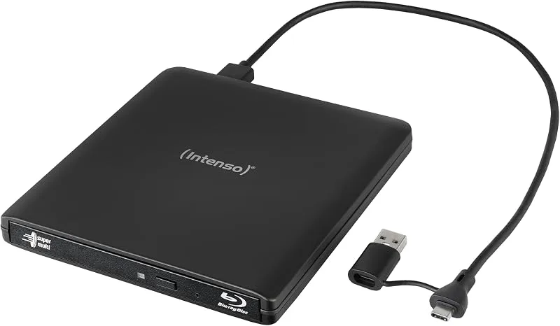 Intenso extern Blu-ray-enhet/extern brännare EOD 500BD Slim
