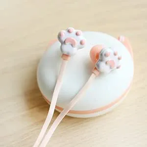 Generic Kreativa kattungar in-ear hörlurar söta flickor
