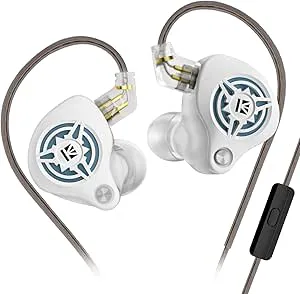 Yinyoo KBEAR BK1 Gaming Earbuds med mikrofon